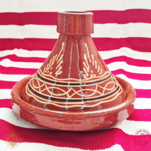 Moroccan Handcrafted Mini Tagine – Traditional Decorative Pottery