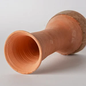 Moroccan Taarija Drum – Handcrafted Clay & Goat Skin Percussion Instrument