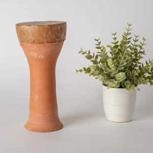 Moroccan Taarija Drum – Handcrafted Clay & Goat Skin Percussion Instrument