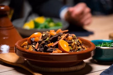 Moroccan Cooking Tagine – Traditional Handmade Clay Pot (28–30cm)