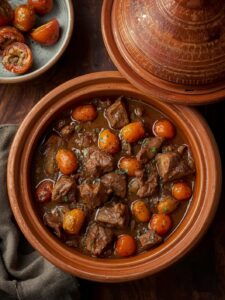 beef tagine with apricots