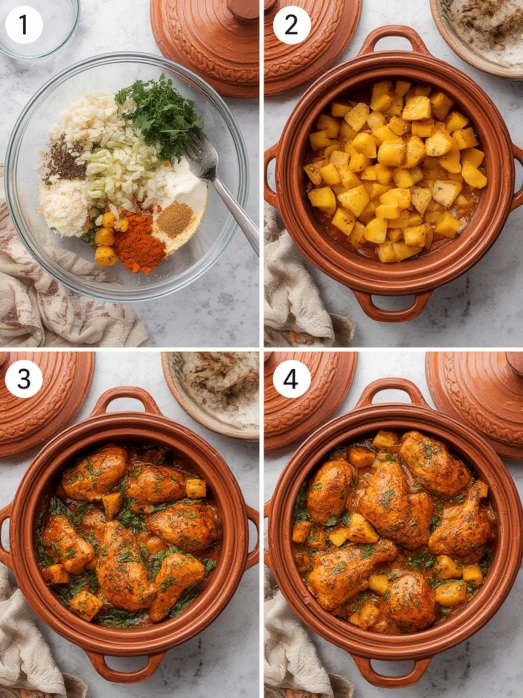 Chicken Tagine With Butternut Squash Recipe 2 chicken tagine with butternut squash 1