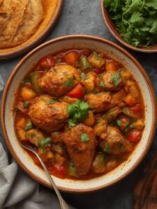 chicken tagine with vegetables