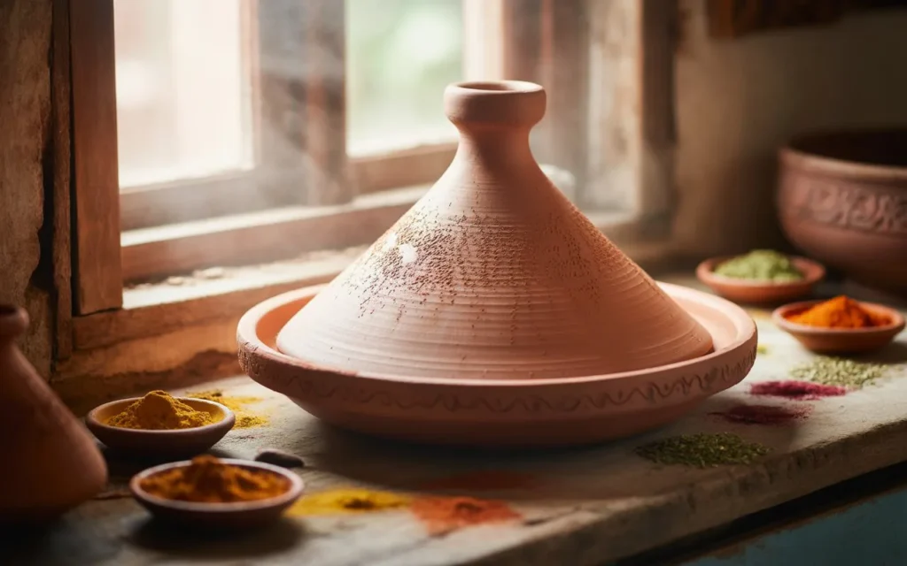 Moroccan Tagine Care: The Complete Guide to Cleaning, Storing, and Maintaining Your Tagine 2 Unglazed Clay Tagines