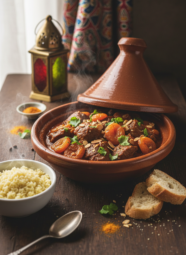 chicken tagine with rice