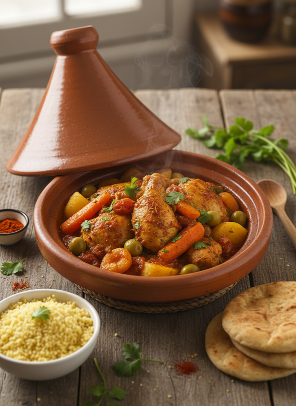 Lamb Tagine with Pomegranate Recipe 1 lamb tagine with pomegranate