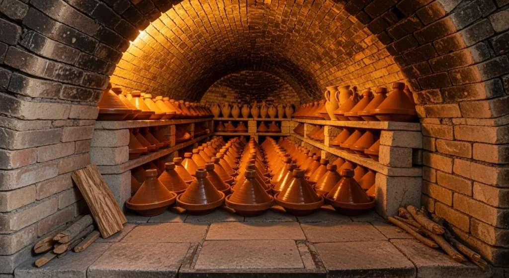 traditional Moroccan wood-fired