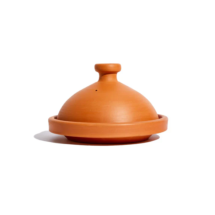 Natural Clay Tagine — Handcrafted Pure Clay Moroccan Cooking Pot